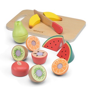 Snijset - fruit met snijplank